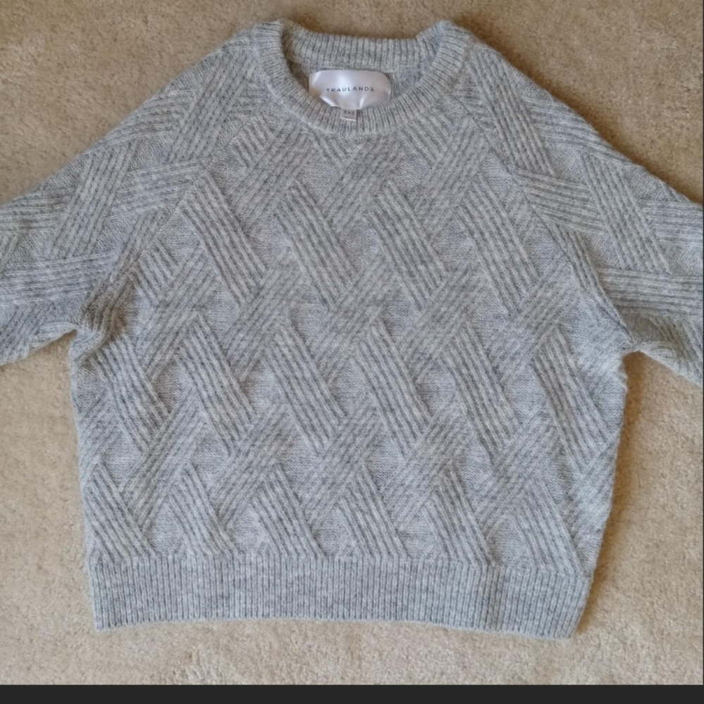 Tradlands knit wool sweater, size xxs